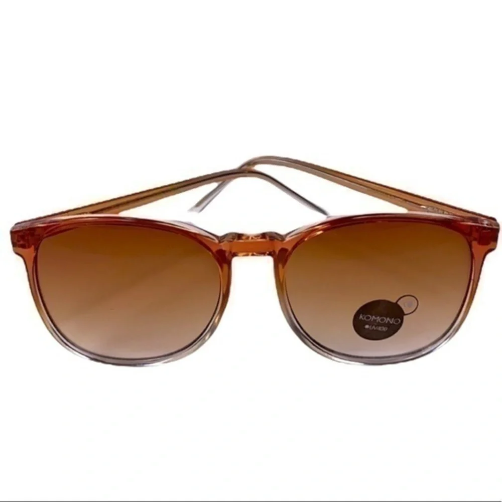 KOMONO Urkel Gradient Peach New Sunglasses